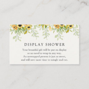 Carte de boîtier de douche à écran tournesol