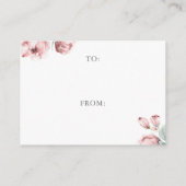 Carte de boîtier de douche à Rose poussiéreux (Dos)