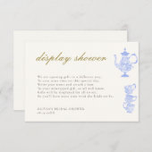 Carte de boîtier de douche d'affichage pour la Chi (Devant / Derrière)