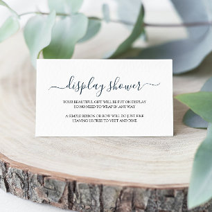 Carte de boîtier de douche d'affichage simple