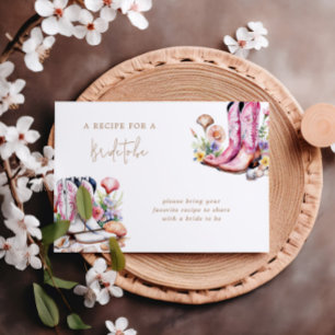 Carte de boîtier de Fête des mariées Coastal Rose