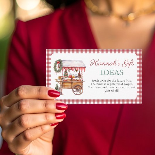 Carte de boîtier de Fête des mariées de marché du 