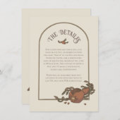 Carte de boîtier de grenade vintage (Devant / Derrière)