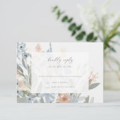 Carte de boîtier de jardin fleuri (Debout devant)