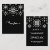 Carte de boîtier de la Parties scintillant d'argen (Devant / Derrière)