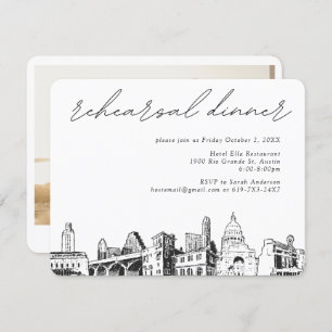 Carte de boîtier de l'Invitation de la répétition 