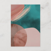 Carte de boîtier de puits de Wishing ABSTRAIT WATE (Dos)