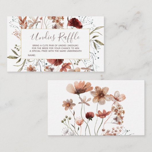 Carte de boîtier de raffe des caisses fleurs sauva (Devant / Derrière)