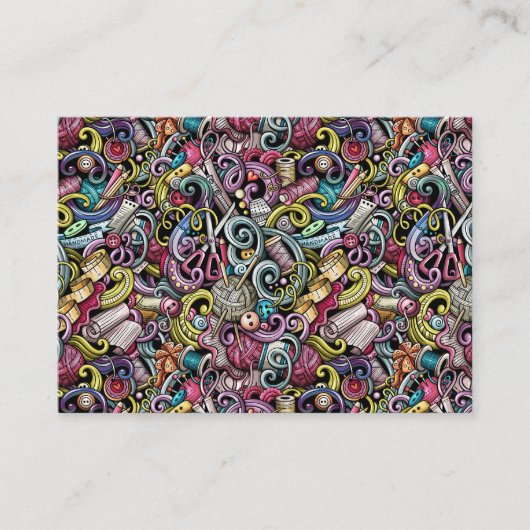 Carte de boîtier de Tricot de couture Version 1 (Devant)