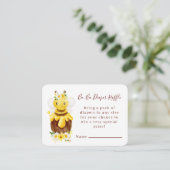 Carte de boîtier d'emballage Ba-Bee Diaper Raffle (Debout devant)