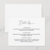 Carte de boîtier détaillée du Mariage de script mi (Devant / Derrière)