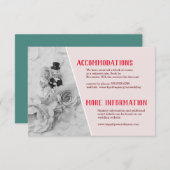 Carte de boîtier d'événement Couple (Devant / Derrière)