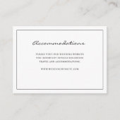 Carte De Boîtier D'Hébergement Simple (Devant)