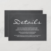 Carte de boîtier d'informations sur les Arrière - (Devant / Derrière)