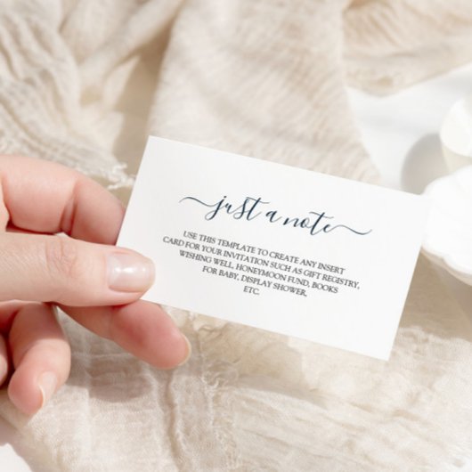 Carte de boîtier d'insertion de Mariage minimalist