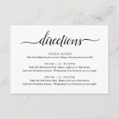 Carte de boîtier d'instructions - Simple (Devant)