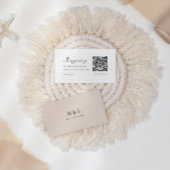 Carte de boîtier du Mariage du Registre de code QR