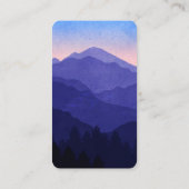 Carte de boîtier du Registre Mariage Blue Mountain (Dos)