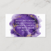 Carte de boîtier du Registre Mariage de peinture e (Dos)