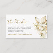 Carte de boîtier du site Web Boho Desert (Devant)