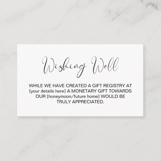 Carte De Boîtier Élégante Simple Mariage (Devant)