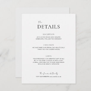 Carte de boîtier EMMA Minimalist Dove Grey Détails