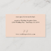 Carte de boîtier en bleu beige et bleu foncé - Bei (Dos)