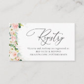 Carte de boîtier Ethereal Blush Rose (Devant)