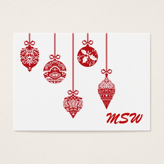 Carte de boîtier - étiquette cadeau (Devant)