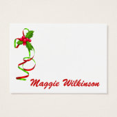 Carte de boîtier - étiquette cadeau (Dos)