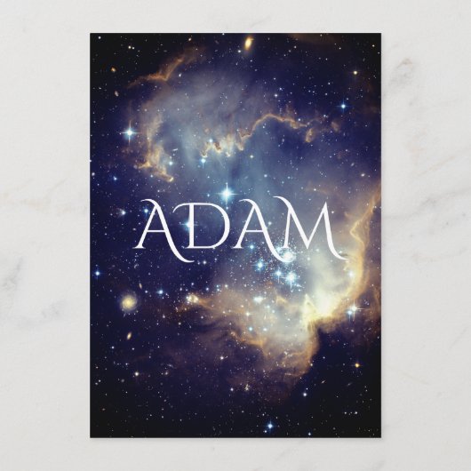 Carte de boîtier Galaxies (Dos)