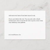 Carte de boîtier "In Love" (Dos)