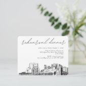 Carte de boîtier Invitation de la répétition de My (Debout devant)