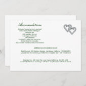 Carte de boîtier Lime Hearts personnalisée (Devant / Derrière)