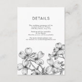 Carte de boîtier Mariage Anemone Bouquet (Devant)