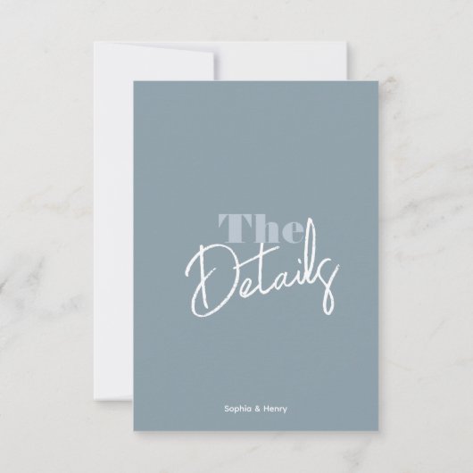 Carte de boîtier Mariage coloré moderne (Dos)