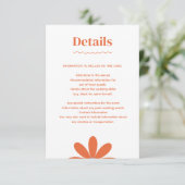 Carte de boîtier Mariage de marguerite (Debout devant)