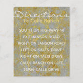 Carte de boîtier mariage de revêtement en argent (Devant)