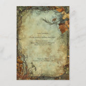 Carte de boîtier Mariage Hobbiton Haven (Dos)