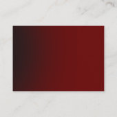 Carte de boîtier Mariage indien Mandala en or roug (Dos)