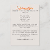 Carte de boîtier Mariage minimaliste Chrysanthemum (Devant)