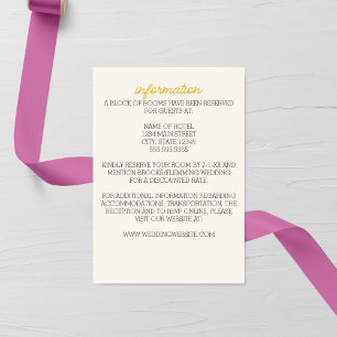 Carte de boîtier Mariage minimaliste violet