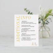 Carte de boîtier Mariage moderne Jocelyn (Debout devant)