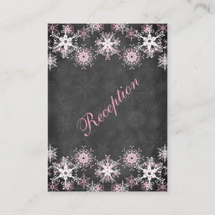 Carte de boîtier Mariage Pink Snowboard