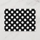 Carte de boîtier Mariage Poka Dot & Gerber Daisy (Dos)