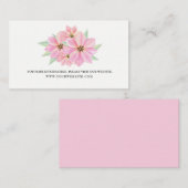 Carte de boîtier Mariage pour tulipes à aquarelle (Devant / Derrière)