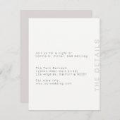 Carte de boîtier moderne (Devant / Derrière)