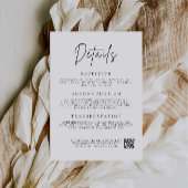 Carte De Boîtier Moderne - Les Détails Mariage