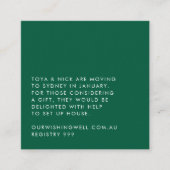 Carte de boîtier moderne simple (Devant)