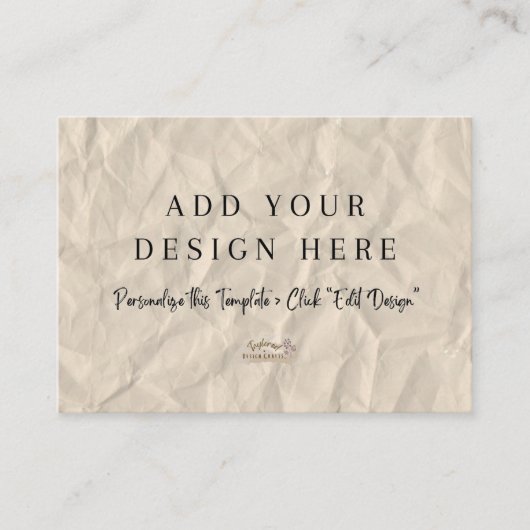 Carte de boîtier neutre de 3,5 po x 2,5 po (Devant)